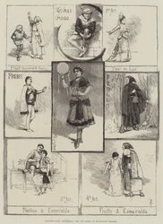 Szkice z Esmeraldy, Nowej Opery, w Drury-Lane Theatre